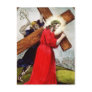Postcard Jesus Bearing Cross