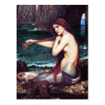 Postcard: John Waterhouse - A Mermaid