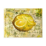 Postcard Lemons