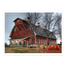 Postcard, Leyson barn