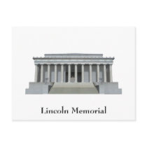 Postcard: Lincoln Memorial: Washington DC