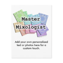 Postcard - MASTER MIXOLOGIST