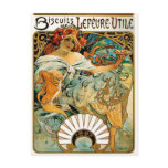 Postcard: Mucha - Biscuits Lefevre Utile