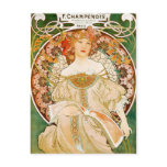 Postcard: Mucha - Champenois