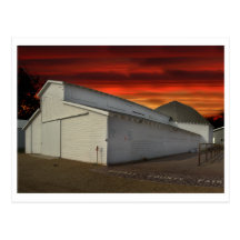 Postcard, Murray County barn