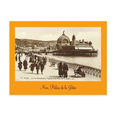 Postcard, Nice, Palais de la Jetee by gregoryolney2