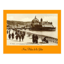 Postcard, Nice, Palais de la Jetee
