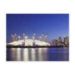 Postcard of Docklands and the Dome on the Thames