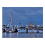 Postcard of London Eye and Big Ben