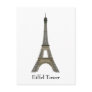 Postcard: Paris: Eiffel Tower
