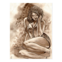 Postcard Pin Up!