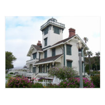 Postcard Point Fermin Lighthouse San Pedro CA Park
