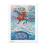 Postcard- Polar Bear & Fox-While You Were Sleeping