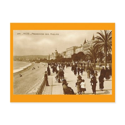 Postcard, Promenade des Anglais, Nice by gregoryolney2