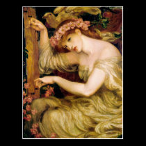 Postcard: Rossetti - Sea Spell postcards