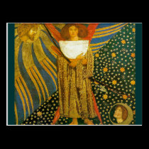 Postcard: Rossetti's Painting of Love postcards