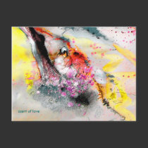 Postcard "scent of love"
