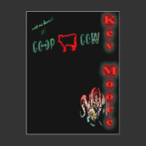 Postcard The Co-op Cow"