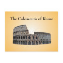 Postcard: The Colosseum of Rome