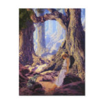 Postcard: The Enchanted Prince- Maxfield Parrish