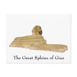 Postcard: The Great Sphinx of Giza