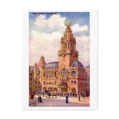 Postcard, The London Coliseum by gregoryolney2