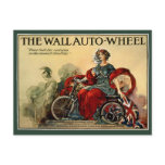 Postcard:  The Wall Auto Wheel