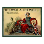 Postcard:  The Wall Auto Wheel