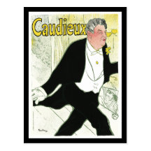 Postcard: Toulouse-Lautrec - Caudieux