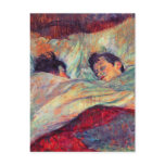 Postcard:  Toulouse-Lautrec  "In Bed"