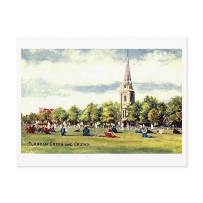 Postcard, Turnham Green by gregoryolney2