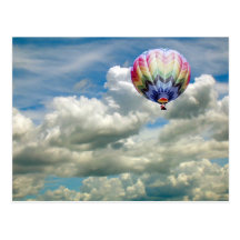 Postcard - UP ... Up ... up ...