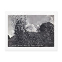 Postcard, Vesuvius Erupting
