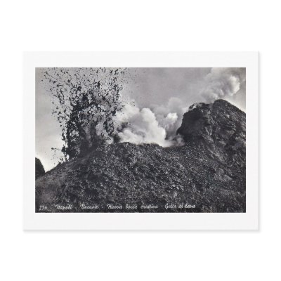 Postcard, Vesuvius Erupting by gregoryolney2