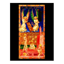 Postcard-Vintage Divination-Tarot 1
