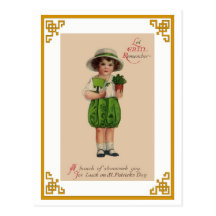 Postcard-Vintage St. Patricks Day