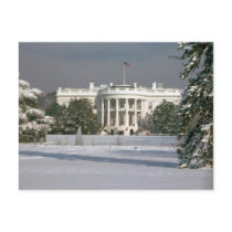 Postcard / White House Winter