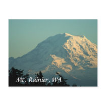 Postcard: Winter Mt. Rainier