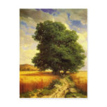 Postcard With Alexandre Calame Painting