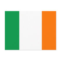 Postcard with Flag of Ireland