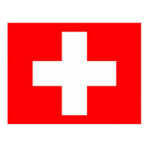 Postcard with Flag of Switzerland