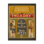 Postcard-WPA-Cavalcade of Vaudeville