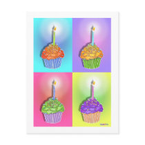 Postcards - Birthday Cupcakes