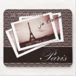 Postcards from Paris Vignette mousepads