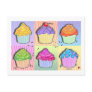 Postcards - Pop Art Cupcakes