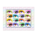 Postcards - Pop Art Eyes