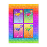 Postcards - Pop Art Margaritas