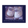 Postcards Precious Sweet Cute Baby Love Shoes