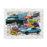 Postcards - Route 66_Classic Cars