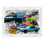 Postcards - Route 66_Classic Cars